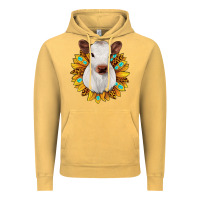Vintage Mustard sunflower heifer Vintage Hoodie - JahusDesignShop