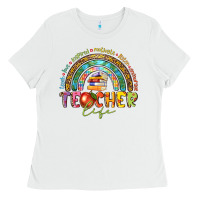 White teacher life Ladies Tee - texasbilliewilder
