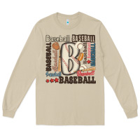 Mushroom baseball Long Sleeve Tee - MaliasSmallBusiness