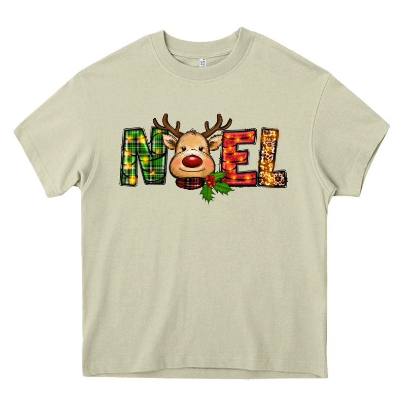 Reindeer Noel Christmas Heavy Core Tee by RanaPortraitStore | Teevron