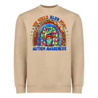 Mushroom autism awareness gnomes Heavyweight Sweatshirt - BarkalooDesign