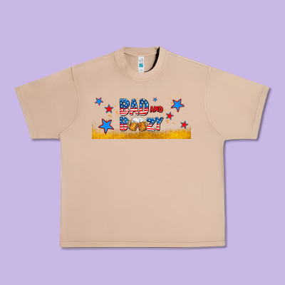 Bad And Boozy Urban Heavy Tee Designed By Adodesignshop