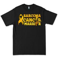 Black Sarcoma Cancer Warrior Premium Tee - texasbilliewilder