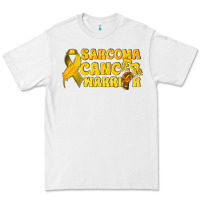 White Sarcoma Cancer Warrior Premium Tee - texasbilliewilder