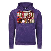 Cloud Purple it's a baseball kinda day Vintage Hoodie - Jasminsmagicworld