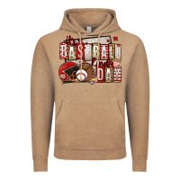 Vintage Coffee it's a baseball kinda day Vintage Hoodie - Jasminsmagicworld
