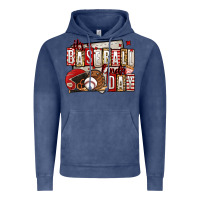 Vintage Denim it's a baseball kinda day Vintage Hoodie - Jasminsmagicworld