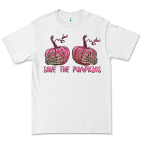 White Save The Pumpkins Premium Tee - texasbilliewilder