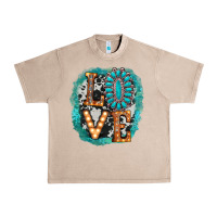 French Oak love western Urban Heavy Tee - AdoDesignShop