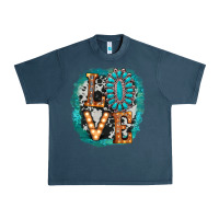 Midnight Navy love western Urban Heavy Tee - AdoDesignShop