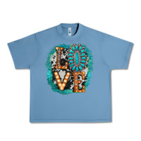 Pebble Blue love western Urban Heavy Tee - AdoDesignShop