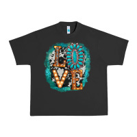 Pigment Black love western Urban Heavy Tee - AdoDesignShop