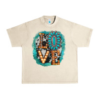 Sandshell love western Urban Heavy Tee - AdoDesignShop