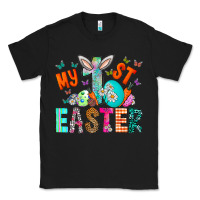 Black My 1st Easter Classic Tee - CowhideDigitalArt