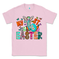 Bubblegum Pink My 1st Easter Classic Tee - CowhideDigitalArt