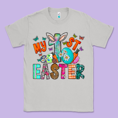 My 1st Easter Classic Tee Designed By Cowhidedigitalart
