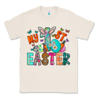 Natural My 1st Easter Classic Tee - CowhideDigitalArt