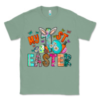 Sage My 1st Easter Classic Tee - CowhideDigitalArt