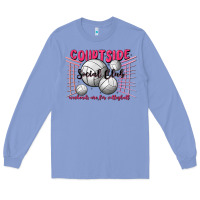 Colony Blue volleyball mom Long Sleeve Tee - MaliasSmallBusiness