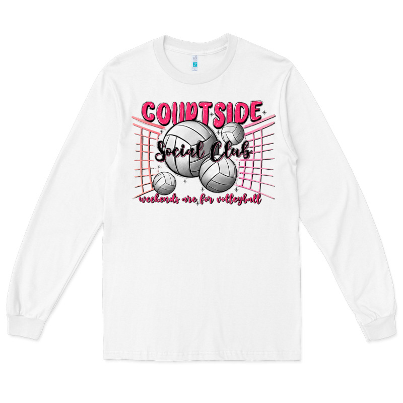 Volleyball Mom Long Sleeve Tee by MaliasSmallBusiness | Teevron