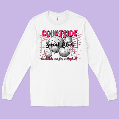 Volleyball Mom Long Sleeve Tee Designed By Maliassmallbusiness