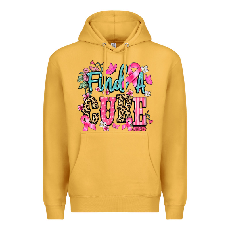 Find A Cure Premium Hoodie by NancyCooperArtShop | Teevron