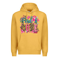 Mustard find a cure Premium Hoodie - NancyCooperArtShop