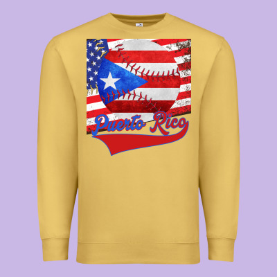 Puerto Rico Baseball Premium Sweatshirt Designed By Bettercallsaul