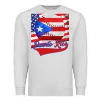 Dove Grey Puerto Rico Baseball Premium Sweatshirt - Bettercallsaul