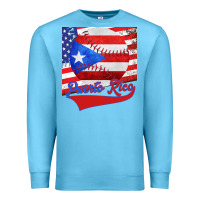 Ocean Blue Puerto Rico Baseball Premium Sweatshirt - Bettercallsaul
