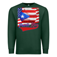 Sports Green Puerto Rico Baseball Premium Sweatshirt - Bettercallsaul