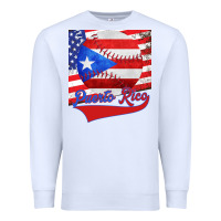 White Puerto Rico Baseball Premium Sweatshirt - Bettercallsaul