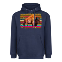 Navy Aztec Buffalo Heavyweight Hoodie - Bettercallsaul