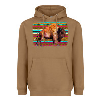 Toasted Coconut Aztec Buffalo Heavyweight Hoodie - Bettercallsaul