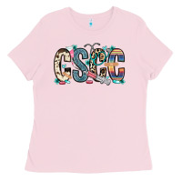 Bubblegum Pink cscc cutaneous squamous cell cancer Ladies Tee - Zillion Design Studio