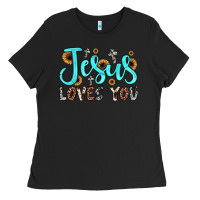 Black jesus loves you Ladies Tee - JahusDesignShop