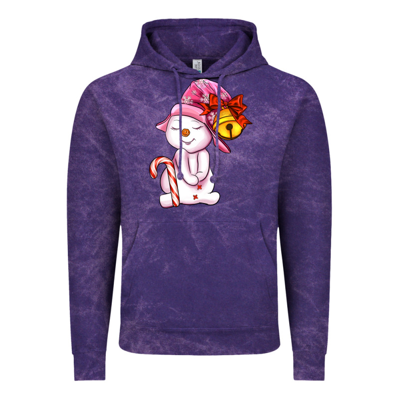 Winter Pink Snowman Vintage Hoodie by AdoDesignShop | Teevron