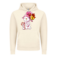 Vintage Artic winter pink snowman Vintage Hoodie - AdoDesignShop