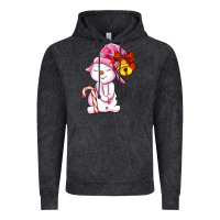 Vintage Black winter pink snowman Vintage Hoodie - AdoDesignShop