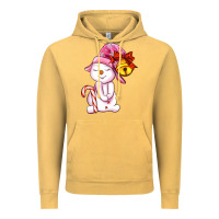 Vintage Mustard winter pink snowman Vintage Hoodie - AdoDesignShop