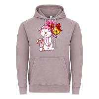 Vintage Zinc winter pink snowman Vintage Hoodie - AdoDesignShop