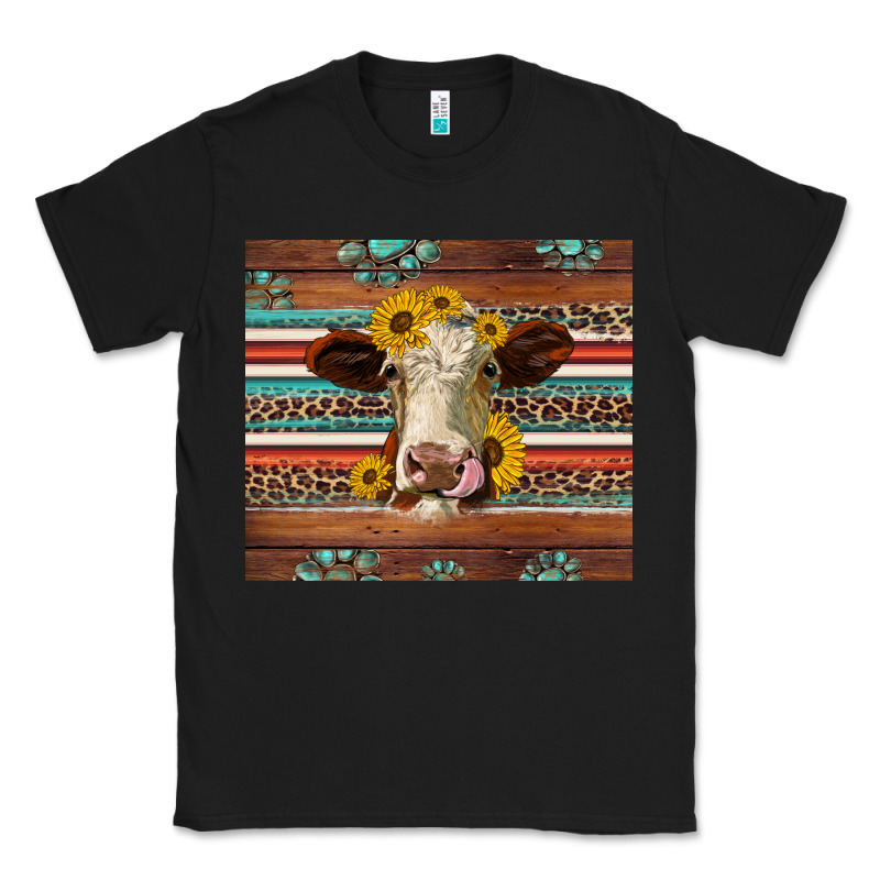 Western Sunflowers Gemstone Heifer Classic Tee by Jasminsmagicworld | Teevron