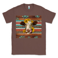 Chestnut western sunflowers gemstone heifer Classic Tee - Jasminsmagicworld