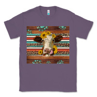 Lavender western sunflowers gemstone heifer Classic Tee - Jasminsmagicworld