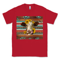 Red western sunflowers gemstone heifer Classic Tee - Jasminsmagicworld