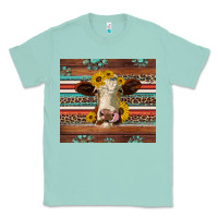 Seafoam western sunflowers gemstone heifer Classic Tee - Jasminsmagicworld