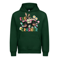 Forest Green Egg crusher monster truck Urban Hoodie - CowGirlArtShop
