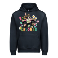 Navy Egg crusher monster truck Urban Hoodie - CowGirlArtShop