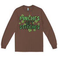 Chestnut pinches get stitches Long Sleeve Tee - MaliasSmallBusiness