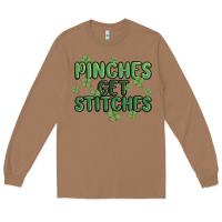 Toasted Coconut pinches get stitches Long Sleeve Tee - MaliasSmallBusiness